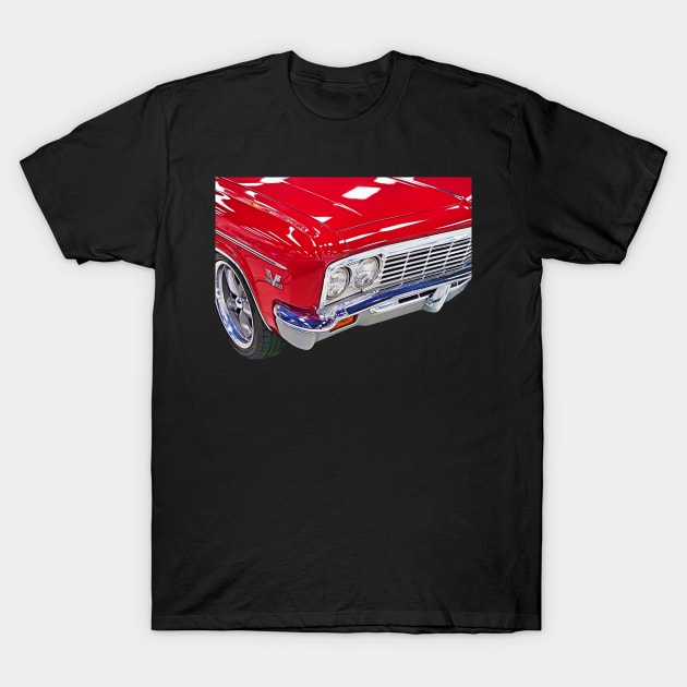 1966 Impala Regal Red T-Shirt by LarryNaderPhoto